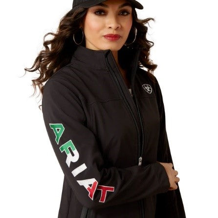 Chamarra Ariat New Team Softshell México.