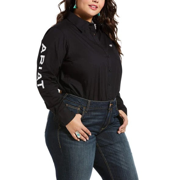 Camisa Team Kirby Stretch Negro.