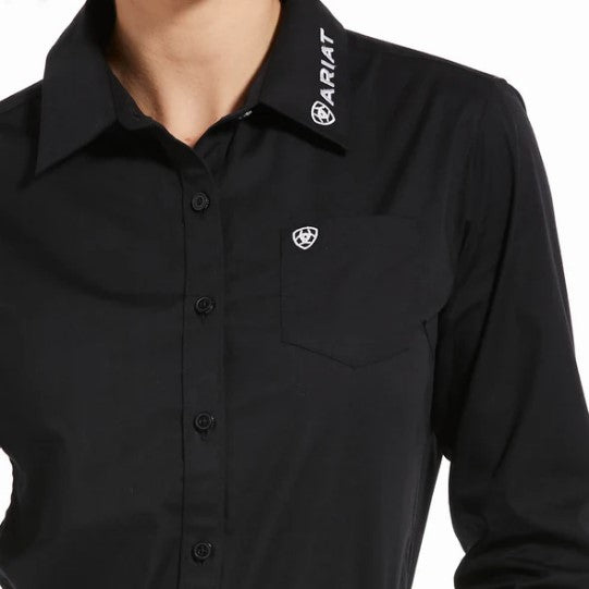 Camisa Team Kirby Stretch Negro.