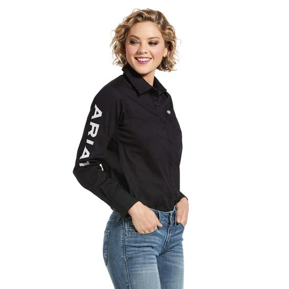 Camisa Team Kirby Stretch Negro.