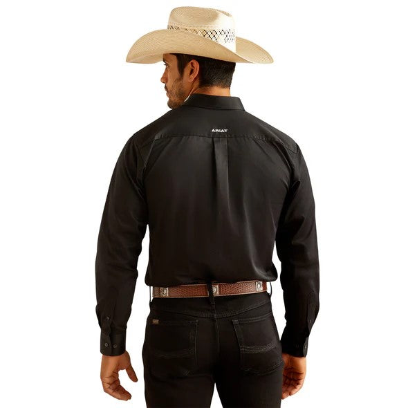 Camisa Ariat Team Logo México Negro.
