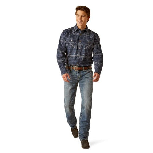 Camisa Ariat Haze Corte Retro.