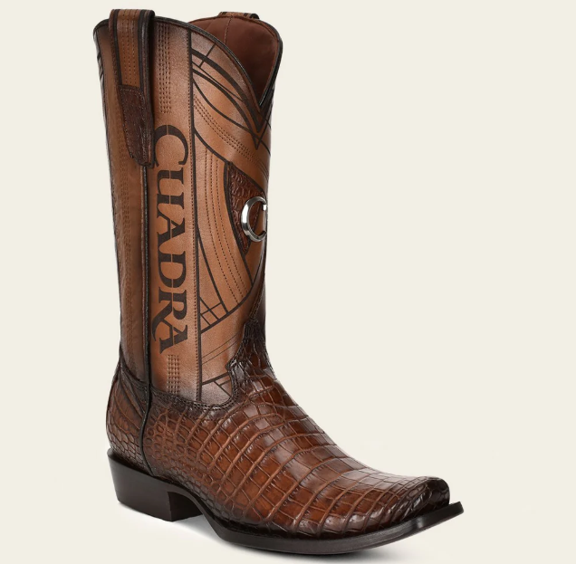 Bota tradicional en piel genuina de moreleti para caballero