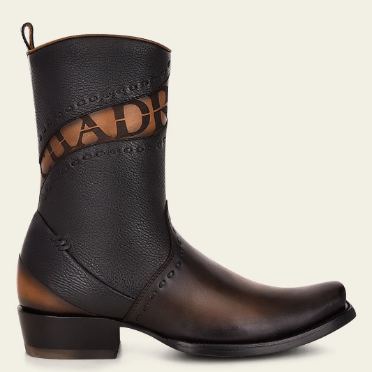 Bota casual en piel genuina para caballero