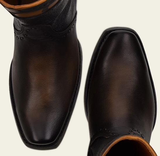 Bota casual en piel genuina para caballero