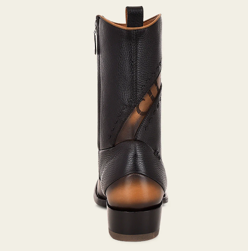 Bota casual en piel genuina para caballero