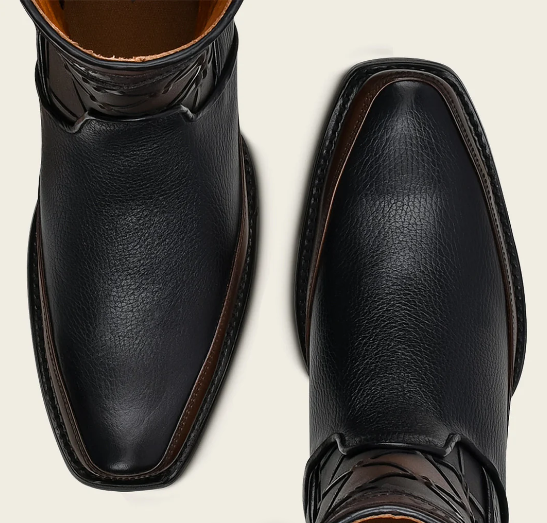 Bota casual en piel genuina para caballero