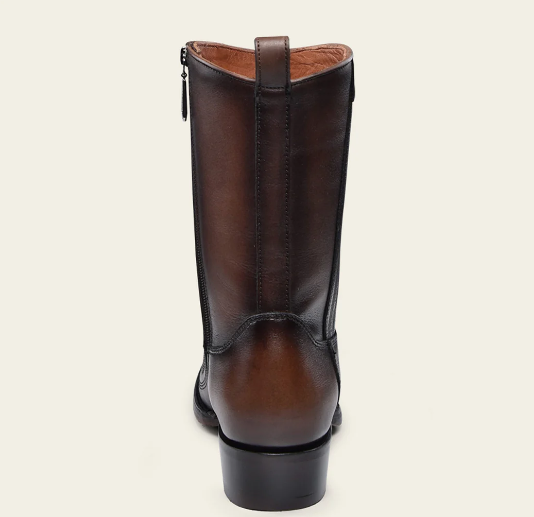 Bota casual en piel genuina de avestruz para caballero.