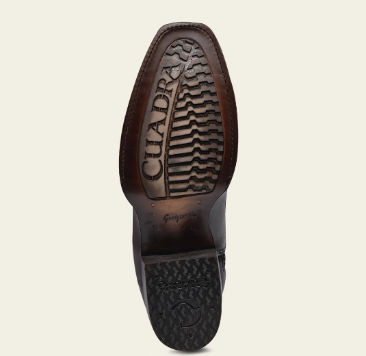 Bota casual en piel genuina de avestruz para caballero.