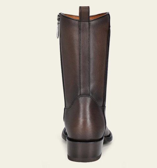 Bota casual en piel genuina de elefante para caballero.