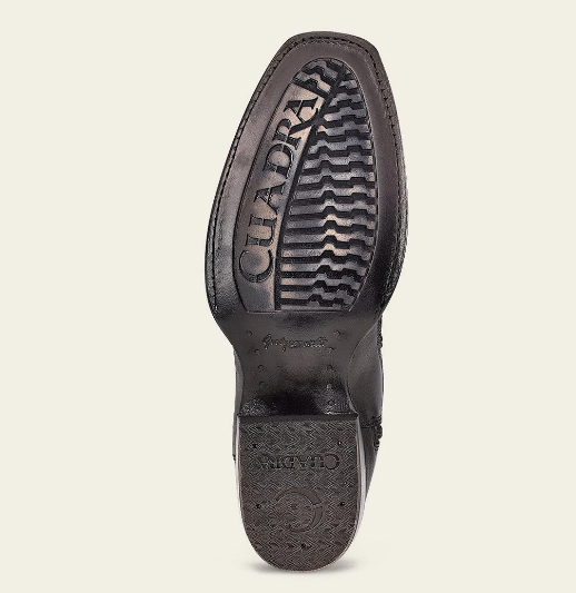 Bota casual en piel genuina de elefante para caballero.