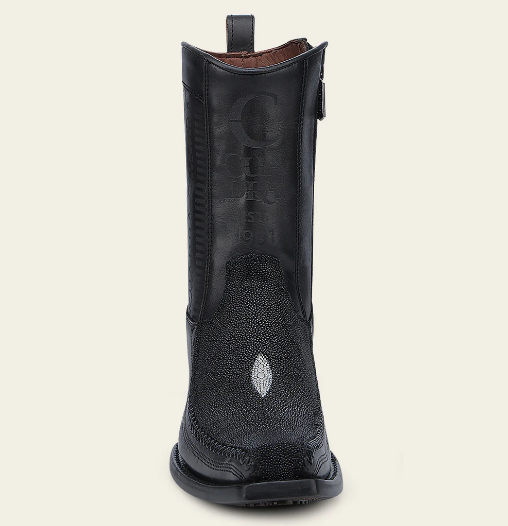 Bota casual en piel genuina de mantarraya para caballero.