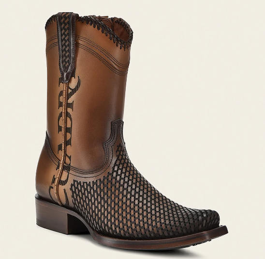Bota casual en piel genuina para caballero.