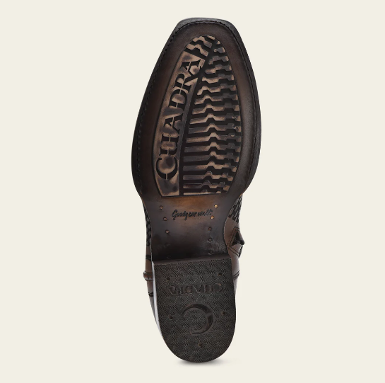 Bota casual en piel genuina para caballero.