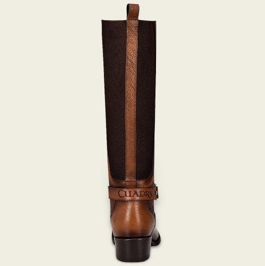 Bota casual en piel genuina para dama.