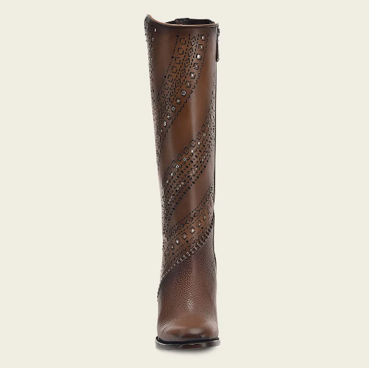 Bota casual en piel genuina para dama