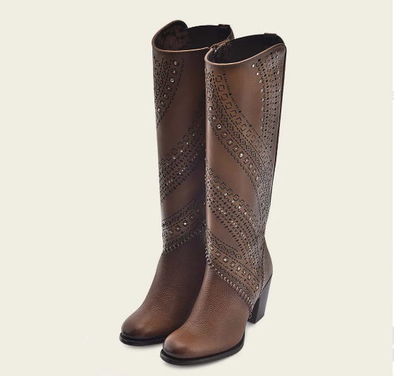 Bota casual en piel genuina para dama