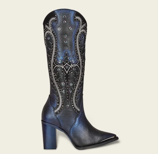 Bota tradicional en piel genuina para dama.