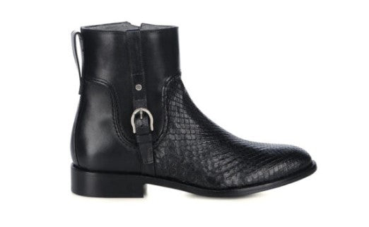 Bota F. Cuadra en Piel Genuina de Pitón