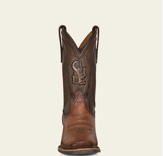 Bota rodeo en piel genuina para caballero