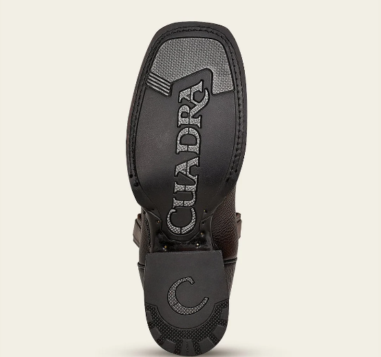 Bota rodeo en piel genuina para caballero