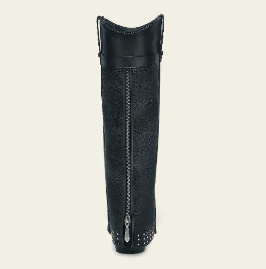 Bota casual en piel genuina de mantarraya para dama.
