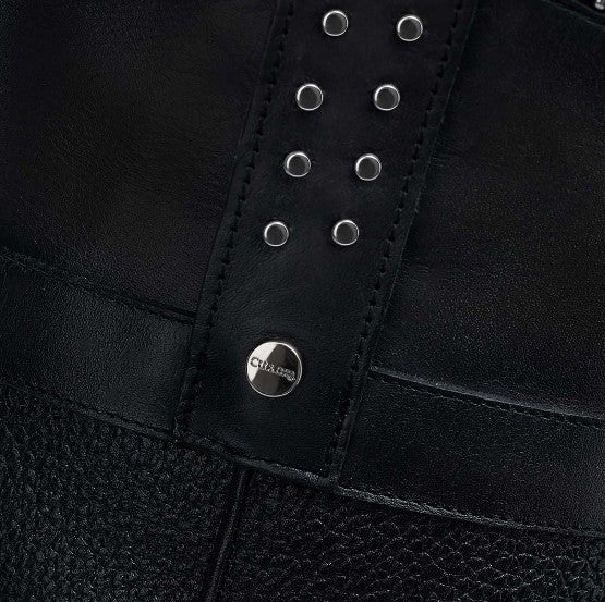 Bota casual en piel genuina de mantarraya para dama.