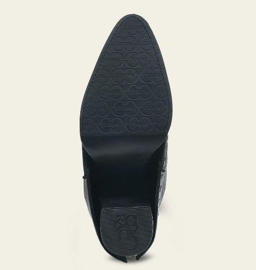 Bota casual en piel genuina de mantarraya para dama.