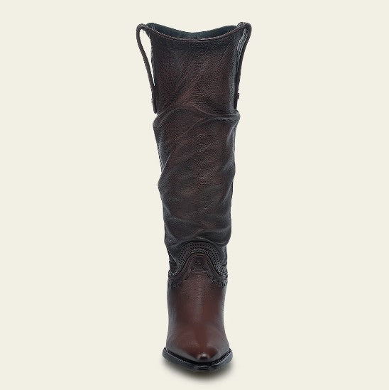 Bota tradicional en piel genuina para dama.