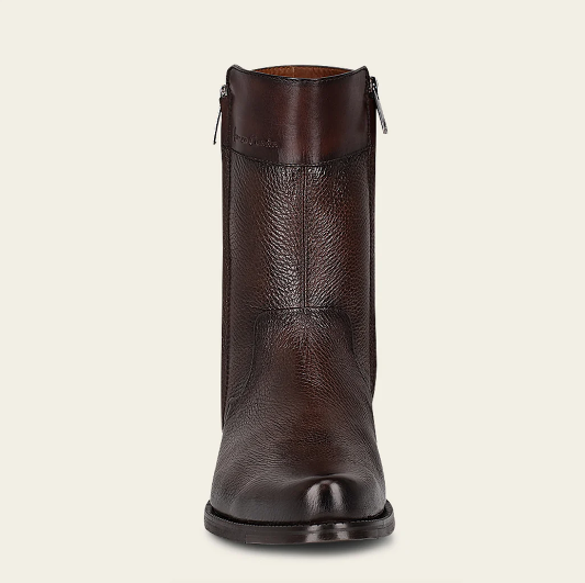 Bota de vestir en piel genuina de venado para caballero