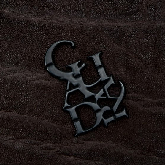 Bandolera en piel genuina de elefante.