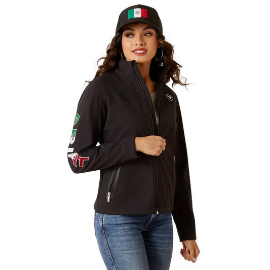 Chamarra Ariat New Team Softshell México.