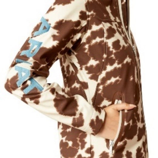 Chamarra Ariat New Team Softshell Estampado Pony.