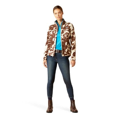 Chamarra Ariat New Team Softshell Estampado Pony.