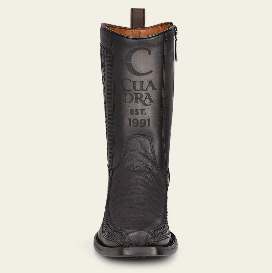 Bota casual en piel genuina de elefante para caballero.