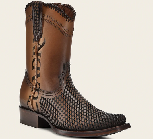 Bota casual en piel genuina para caballero.