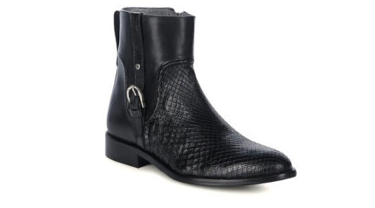 Bota F. Cuadra en Piel Genuina de Pitón
