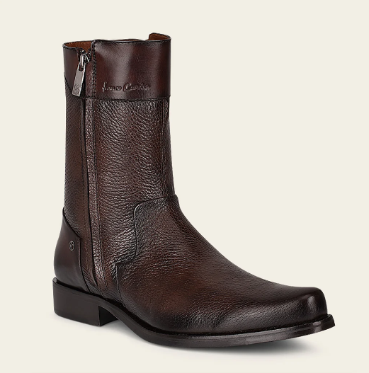 Bota de vestir en piel genuina de venado para caballero