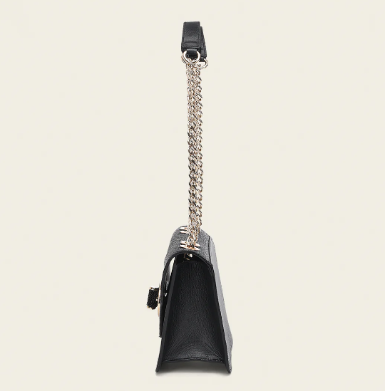 Crossbody en piel genuina de mantarraya.
