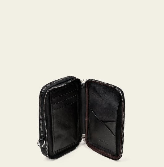 Porta celular en piel genuina de mantarraya para caballero.